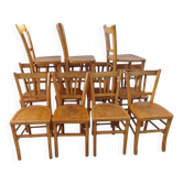 11 bistro chairs