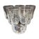 6 whisky glasses attributed to Sèvres