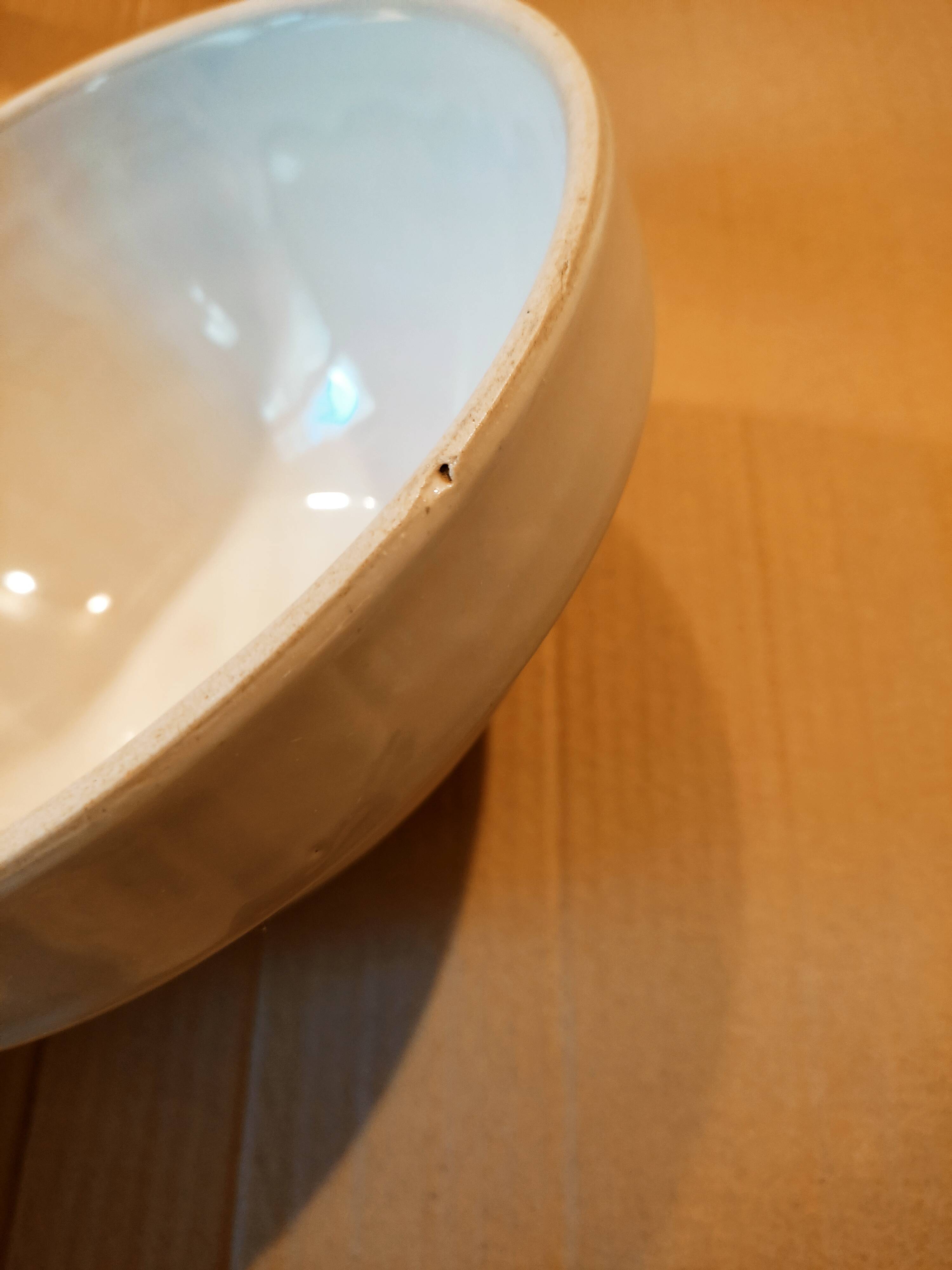 Digoin bowl in beige sandstone