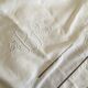 Old white linen sheet B P.