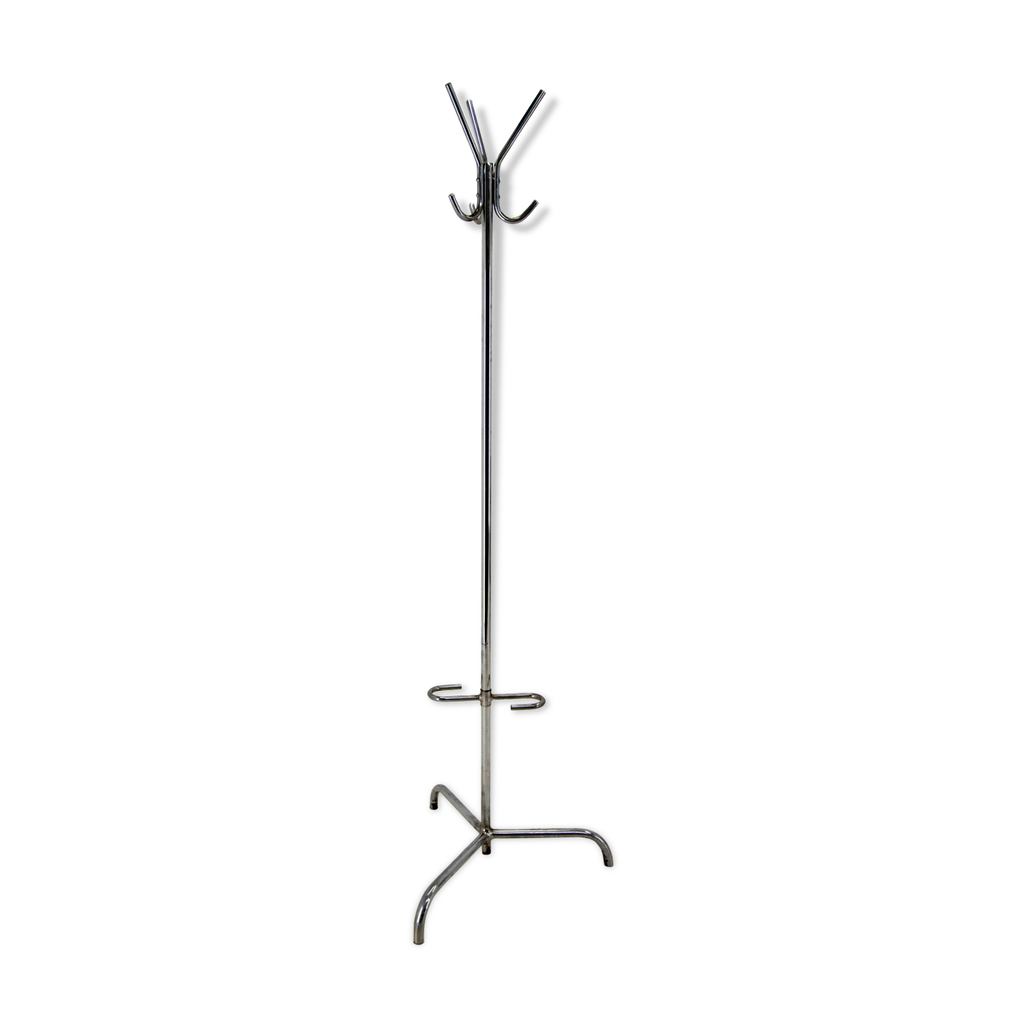 Bauhaus chrome coat stand, 1920s