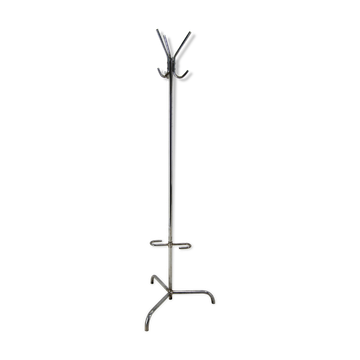 Bauhaus chrome coat stand, 1920s