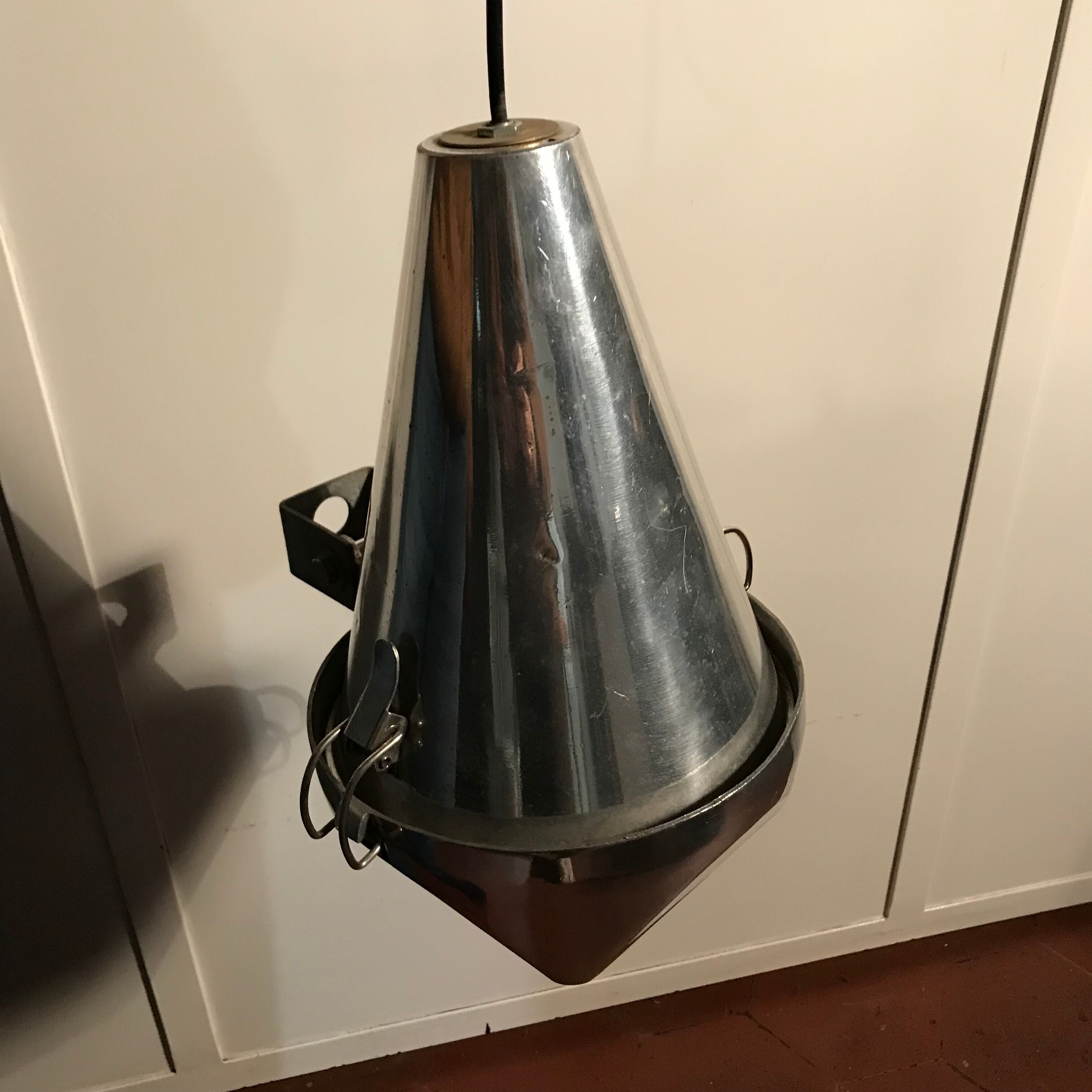 vintage conical aluminum suspension