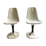Pair of Tulip Gautier chairs