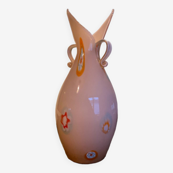 Vase Vintage Murano millefiori