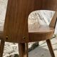 Ensemble de 4 chaises de bistrot baumann