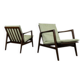Pair Of Mid Century Armchairs Type 300 139, Poland, 1960s