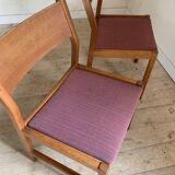 Danish vintage chairs by Borge Mogenson