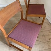 Chaises vintage danoise de Borge Mogenson