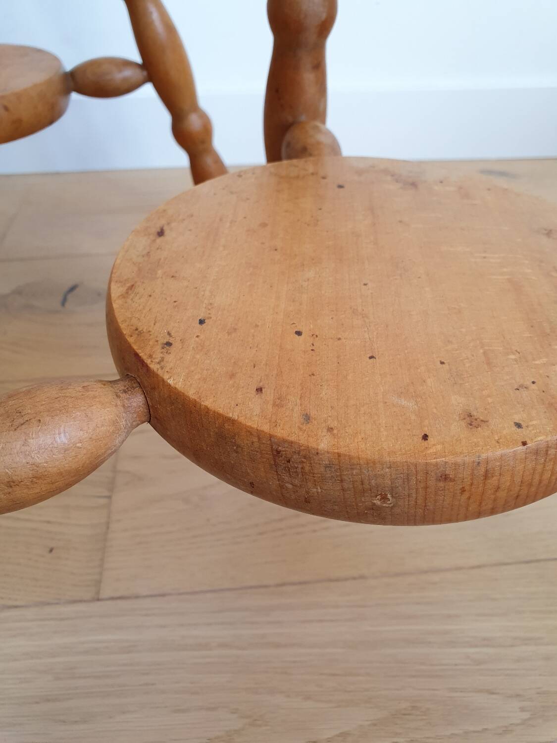 Vintage tripod stools
