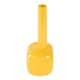Yellow ceramic vase, Italian design, 1970s, made in Italy