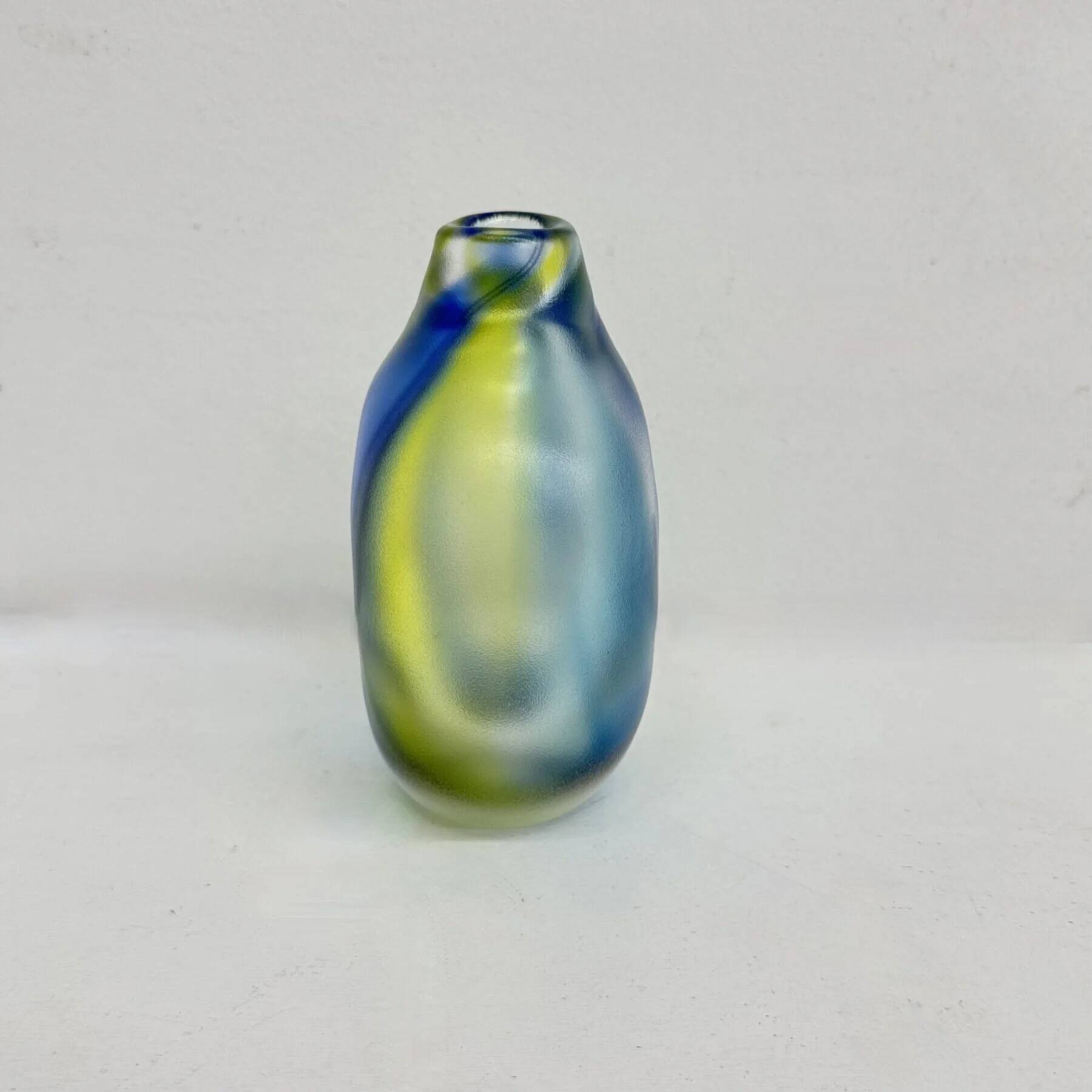Kosta Boda glass vase Royal Art Collection by Göran Wärff for Kosta Boda Sweden