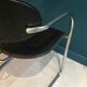 Chrome metal chair