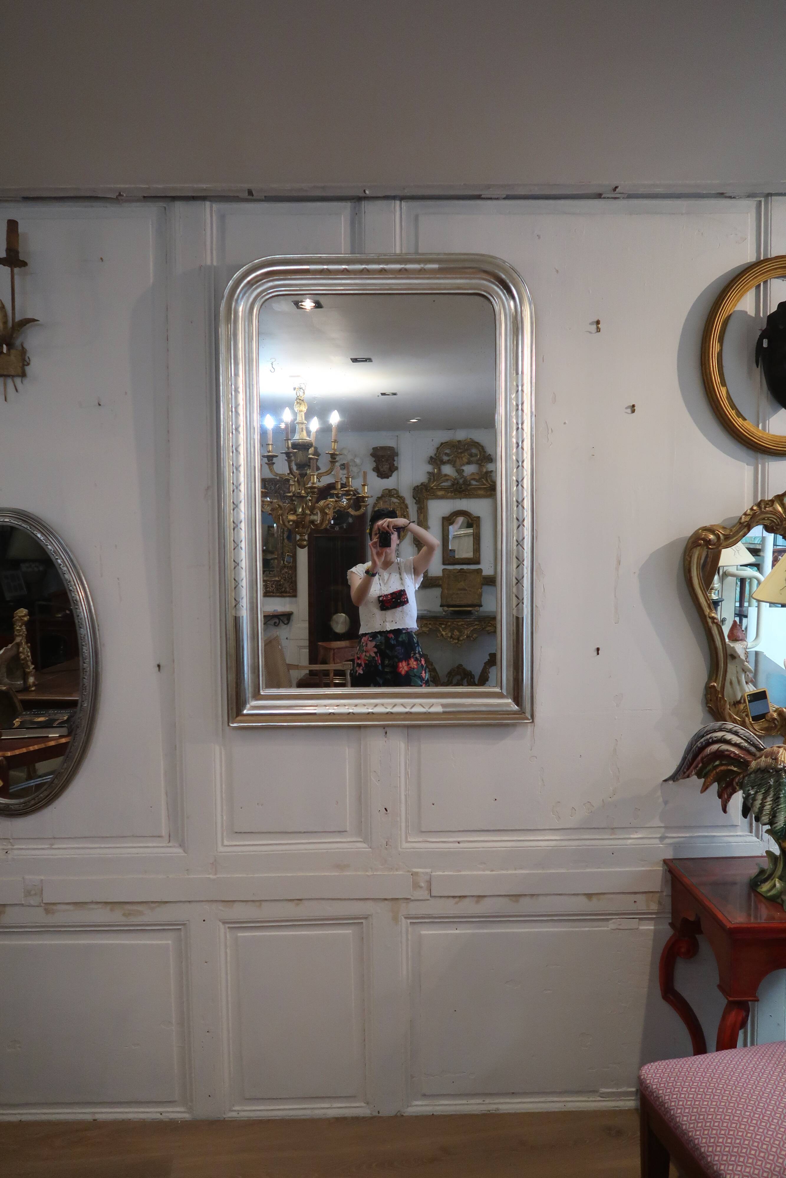 Mirror era Louis-Philippe 115x78cm