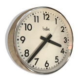 Brillie industrial clock 30 cm works vintage