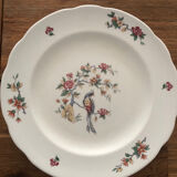 Old Art Nouveau porcelain plates Pyroblan