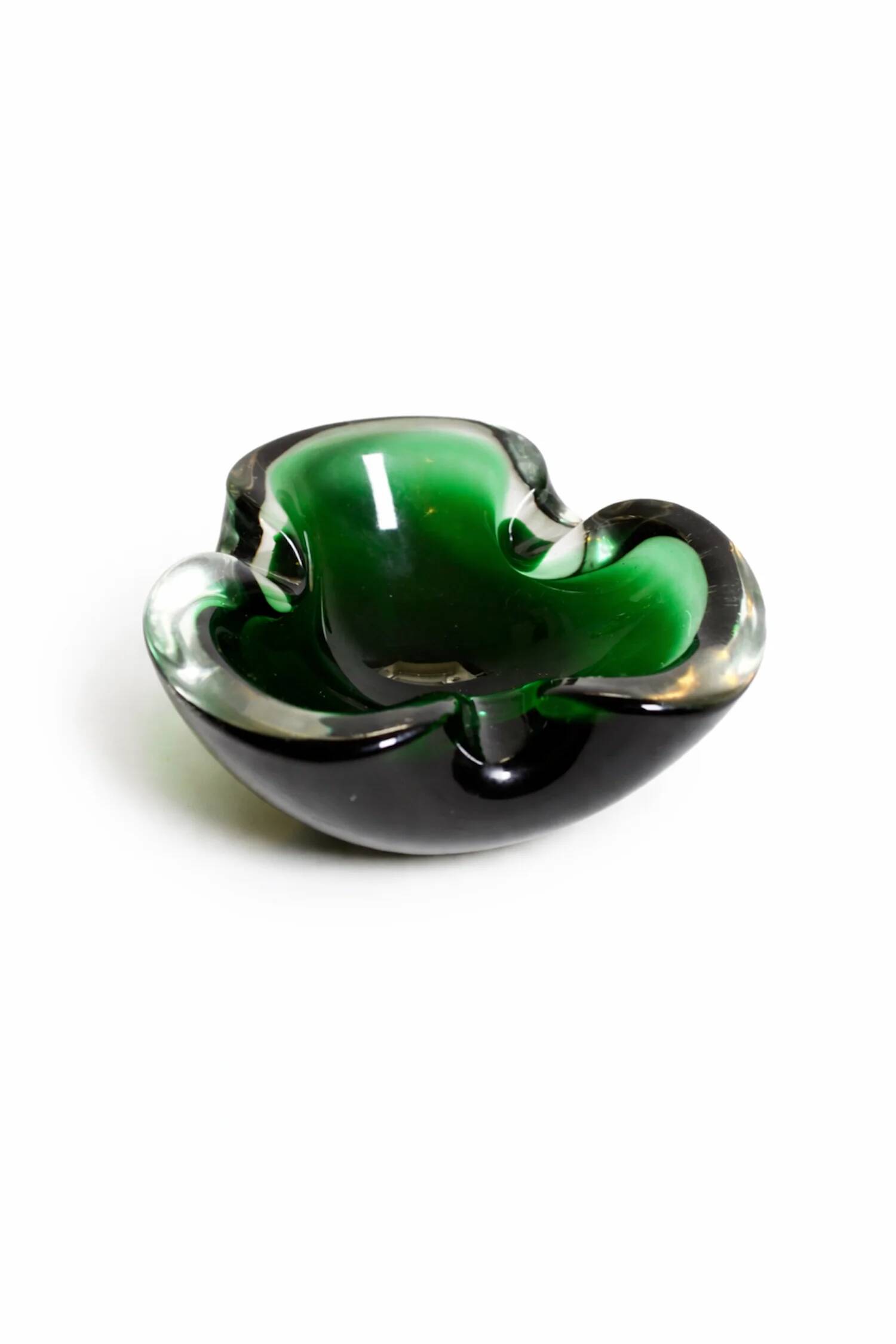 Murano glass ashtray