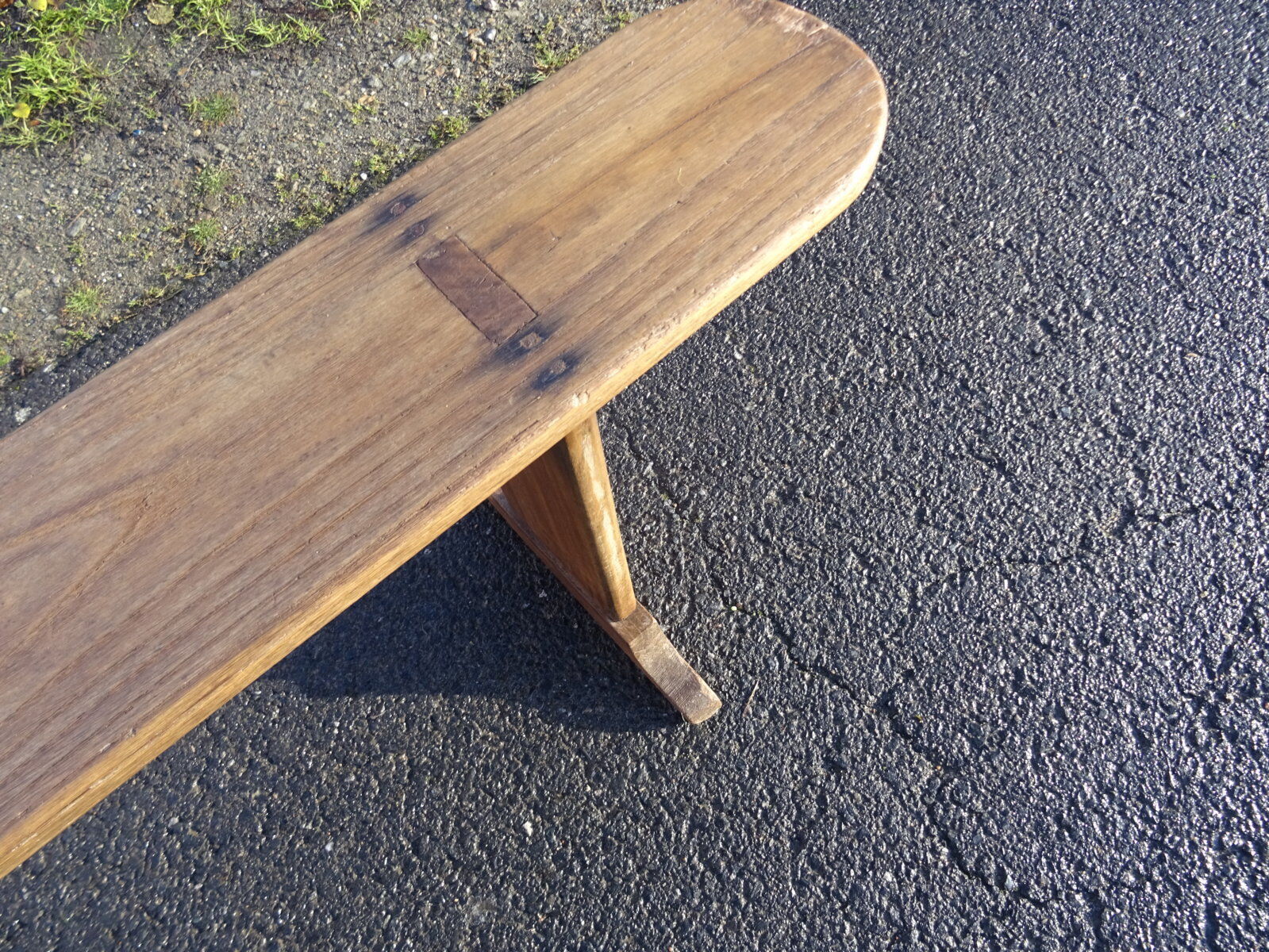 Oak bench 2m10