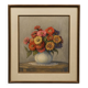 Louis-Germain Baligot (1874-1939) / aquarelle aux fleurs