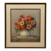 Louis-Germain Baligot (1874-1939) / watercolour of flowers