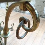 Brass coffee table by Petitot