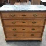 Commodity era Art Deco maple magnifying glass