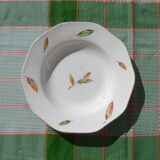 Set of 8 soup plates in Nemours earthenware
