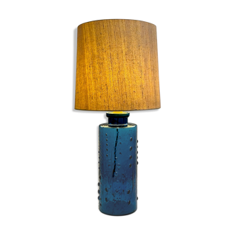 Large glass table lamp, Sweden 1960's