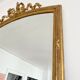 Louis XVI mirror, 19th century, gilded with sheet 136x88cm