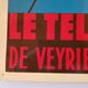 Poster Plaque Tole Painted Advertising "The Veyrier Cable Car of Lake D' Annecy"