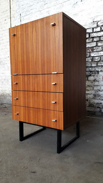 Writing desk bar "Model 693" by Pierre Guariche for Meurop 1960