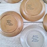 Vintage Sarreguemines stoneware plates