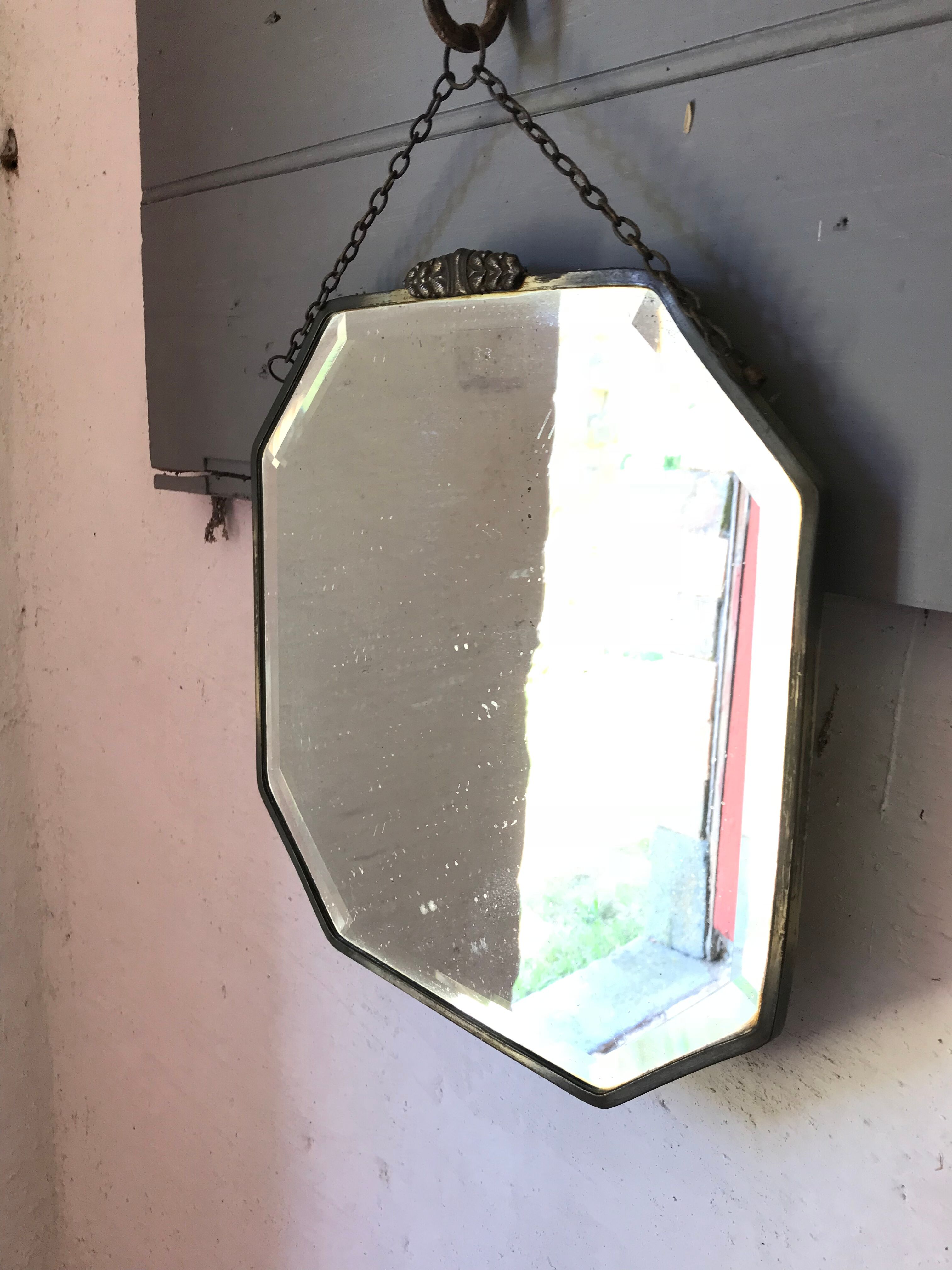 Mirror frame in copper 30x30cm