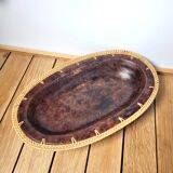 Dish basketry and ceramic