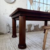 Dudouyt oak dining table 1940