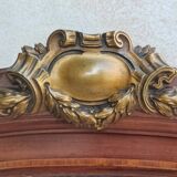 Buffet desserte Louis XVI en placage d'acajou et marqueterie de bois précie