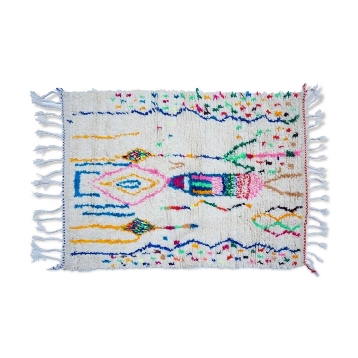 Colorful Berber carpet 158x112cm