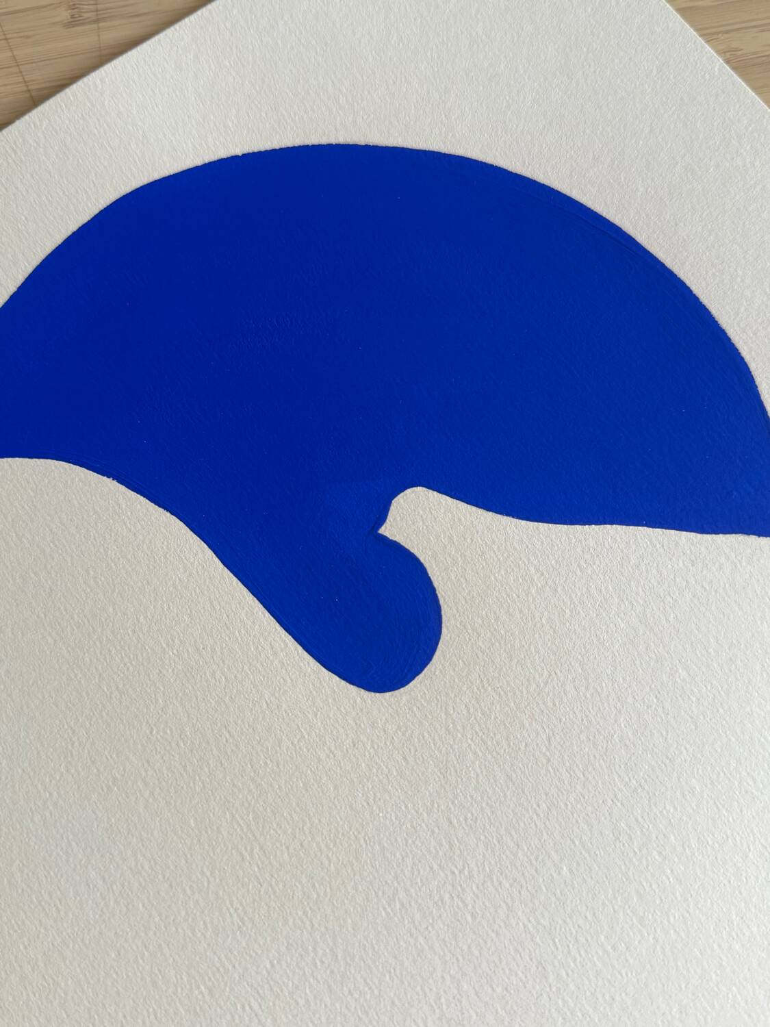 Blue Sun 01 - 30 x 40 cm - Atelier Agapé