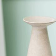 Beige Studio Keramik Ceramic Vase by Heinz Pelzer – West Germany, 1970s Mid-Century