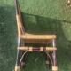 Chaises en bambou et rotin