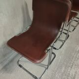 4 dining chairs model Calla by Antonio Ari Colombo for Arflex