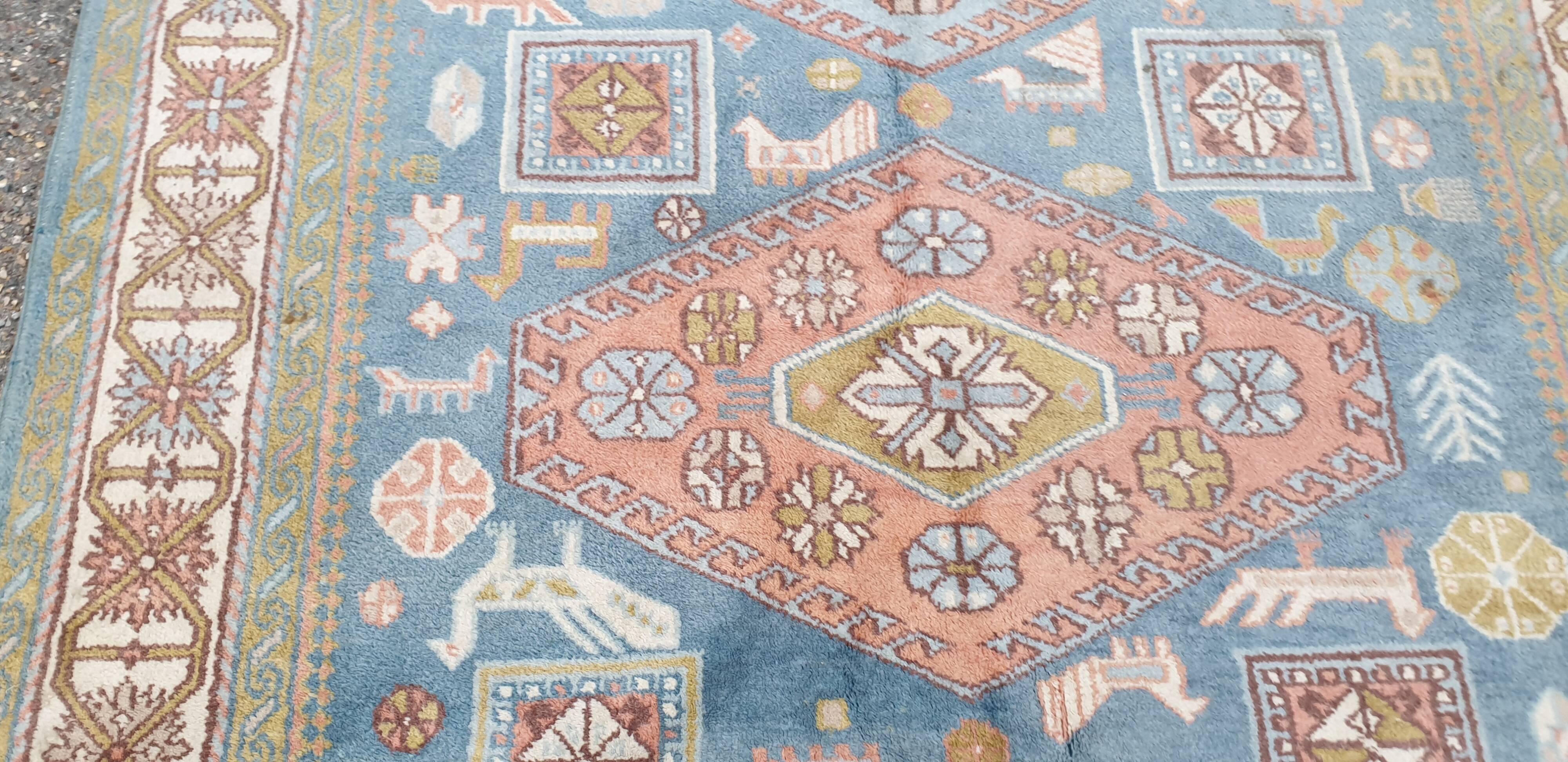 Oriental wool rug