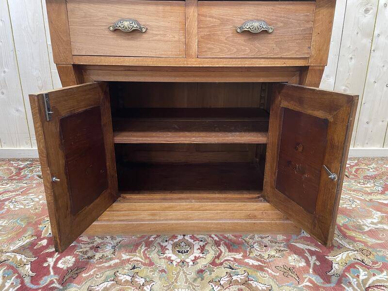 Comptoir de magasin en verre massif