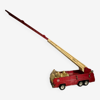 Camion de pompier tonka grand format, jouet ancien