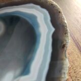 Pocket tray in natural agate stone