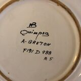 Quimper plates and bowl