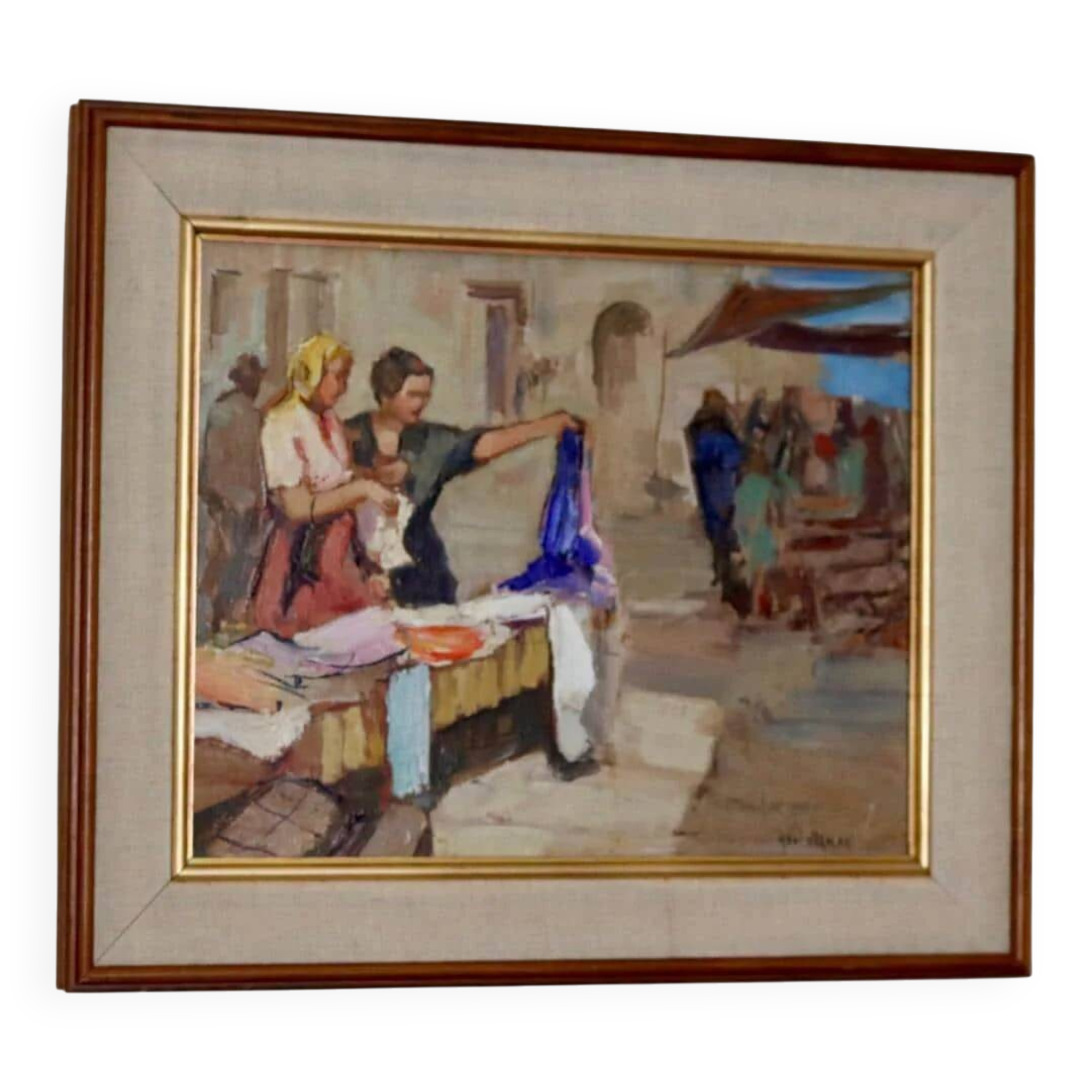 "Street Market" by Knut Norman