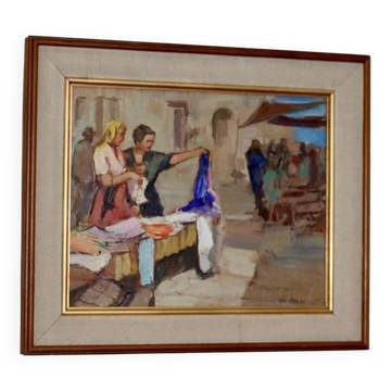 « Street Market » de Knut Norman