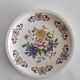 Set of 6 vintage flat plates Moulin des wolves floral motif