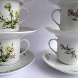 Mobil porcelain coffee cups
